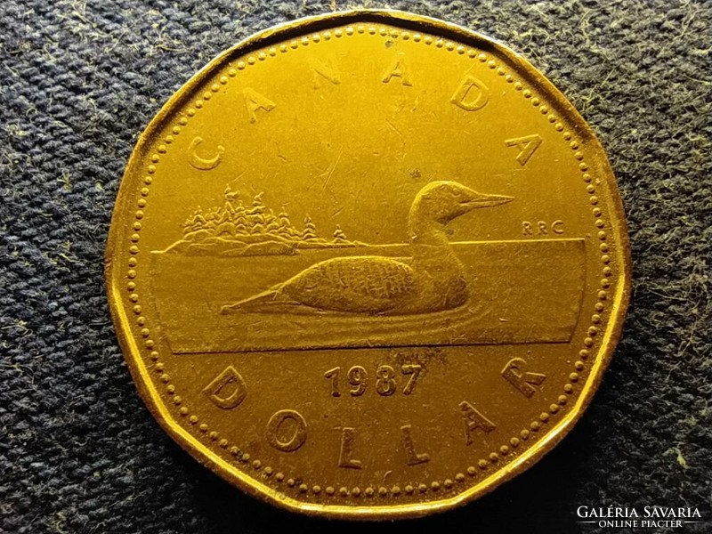 Canada ii. Elizabeth 1 dollar 1987 (id80672)