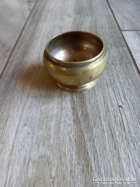 Old beautiful silver-plated spice holder (3.8x6 cm)