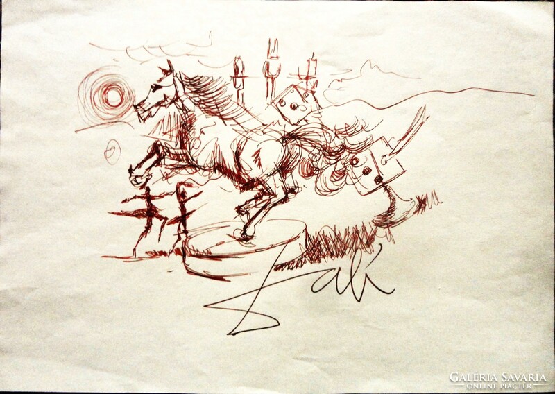 There is no halving offer when discounting Salvador dali study drawing!