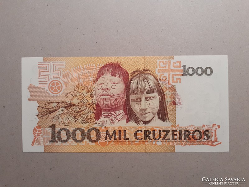 Brazil-1000 cruzeiros 1990 unc