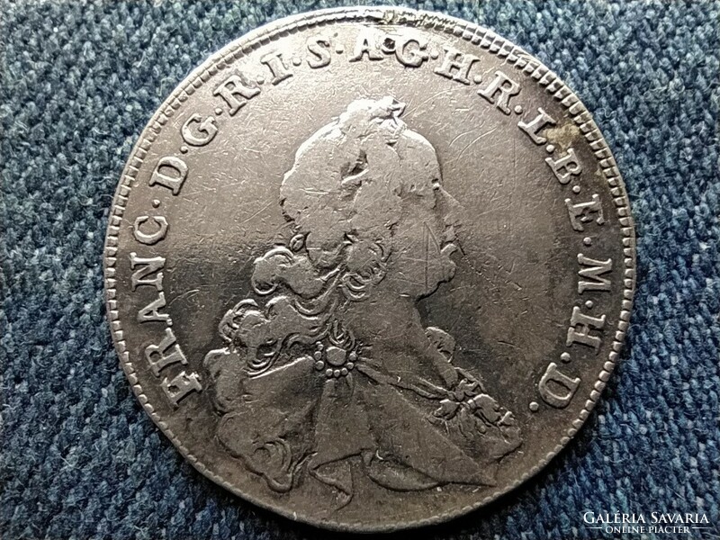 Ausztria I Ferenc halálának emlékére ritka ezüst medál 1765 (id16172)