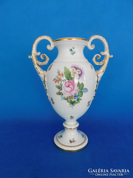 Herend bouquet de Herend amphora vase medium size 32 cm