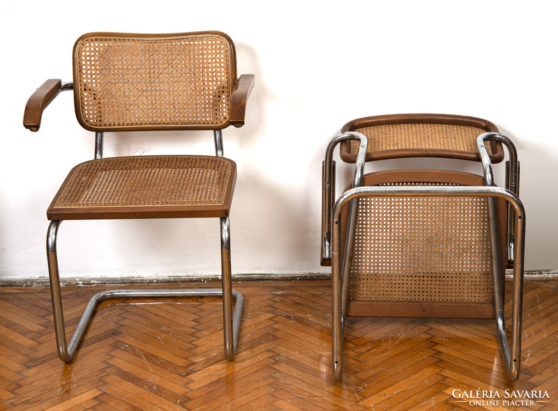 Bauhaus stílusú "Cesca" szék - 2 darab