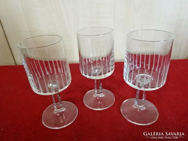Tallas liqueur glass, three pieces for sale. Jokai.