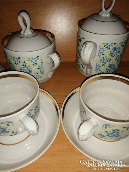 Orosz porcelán teás készlet (z-5)