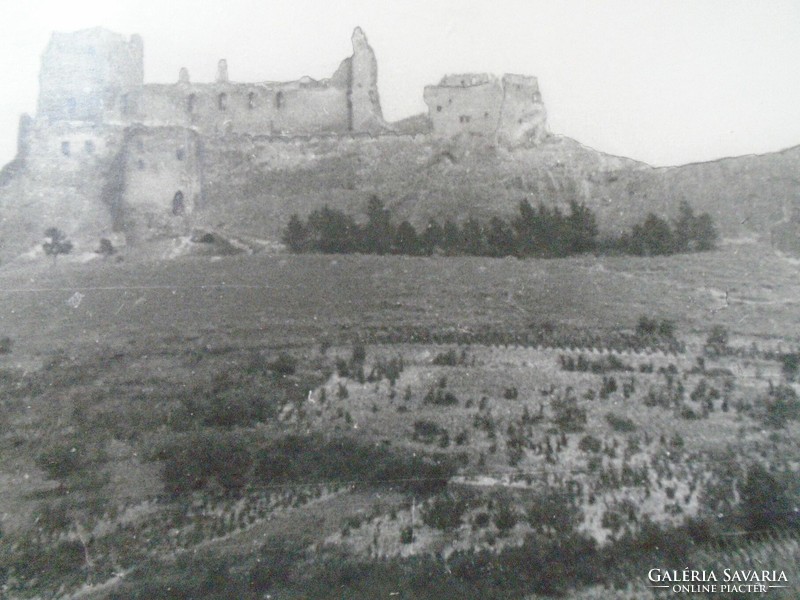 D198438 BOLDOGKŐ vára - régi nagyméretű fotó 1940-50's évek kartonra kasírozva