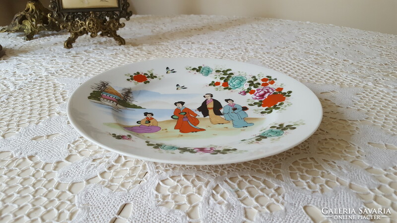 Régi Bayrische Ostmark porcelán tányér