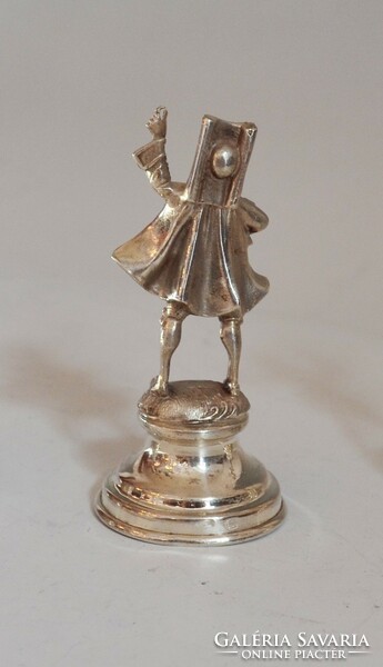 Silver miniature figure