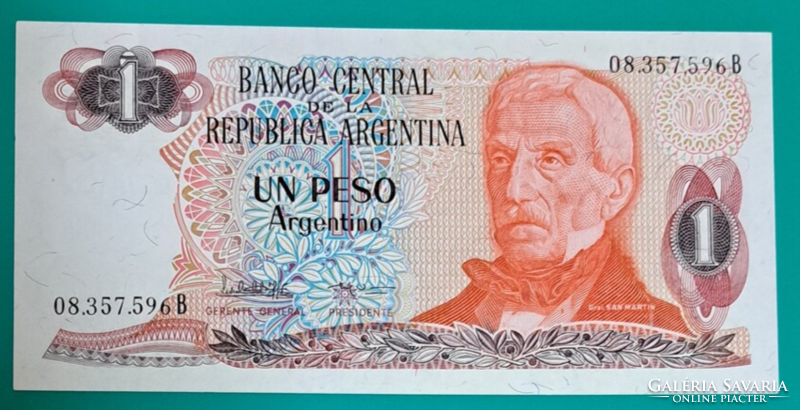 1984. Argentina 1 peso ounce (28)