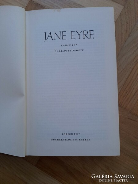 Charlotte Brontë: Jane Eyre (német nyelvű)