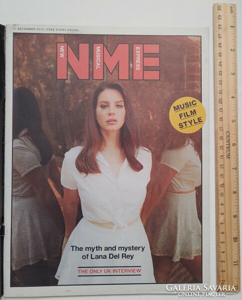 NME magazin 15/12/11 Lana Del Ray Idris Elba Daisy Ridley Boyega Carrie Brownstein Grimes Manic Stre
