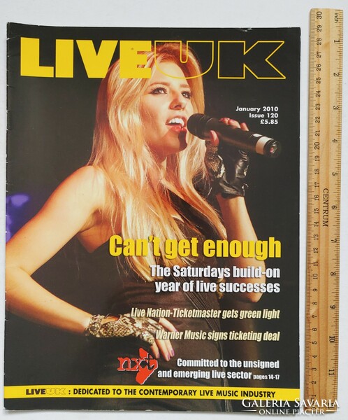 Live uk magazine 10/1 the saturdays (mollie king)