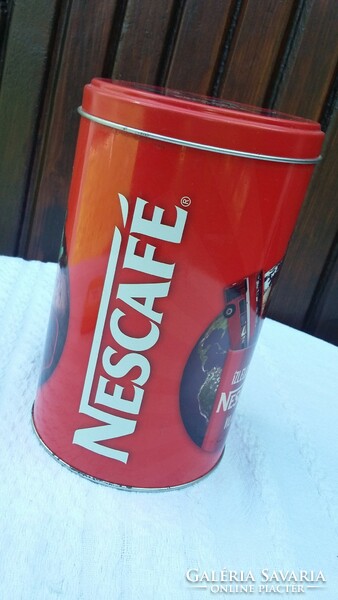Nescafe metal can