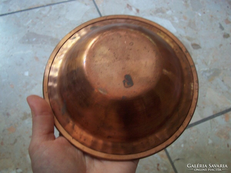 Copper heavy small bowl