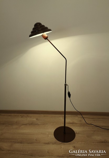 Retro floor lamp from the 70s (opteam) snail lamp