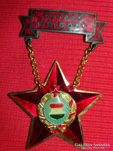 Szoreal excellent worker award with badge as shown in the pictures 2