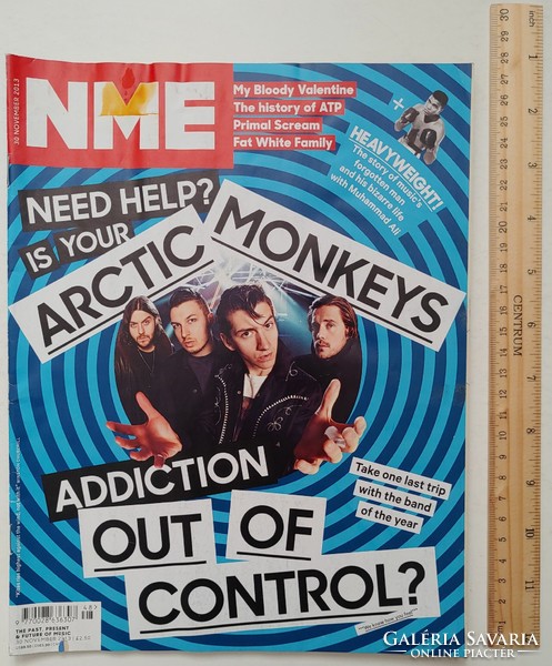 NME magazin 13/11/30 Arctic Monkeys My Bloody Valentine Lizzo Souleyman Queens Stone Age Kanye Ramon