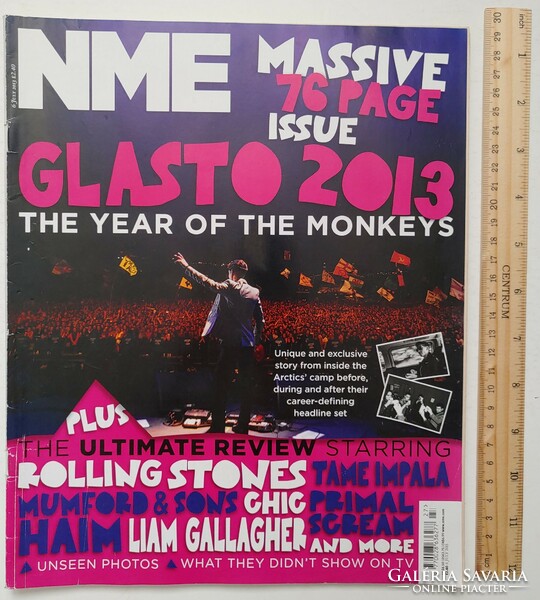 New Musical Exp NME magazin 13/7/6 Arctic Monkeys MGMT Foals Haim Tame Impala Vaccines Primal Scream