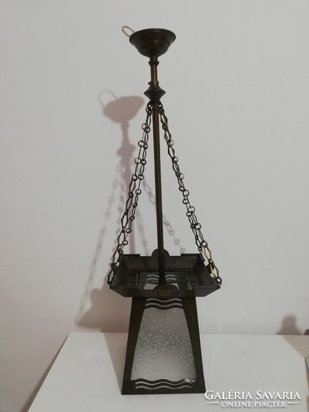 Bécsi szecessziós,jugendstil amplna lámpa,1900k.