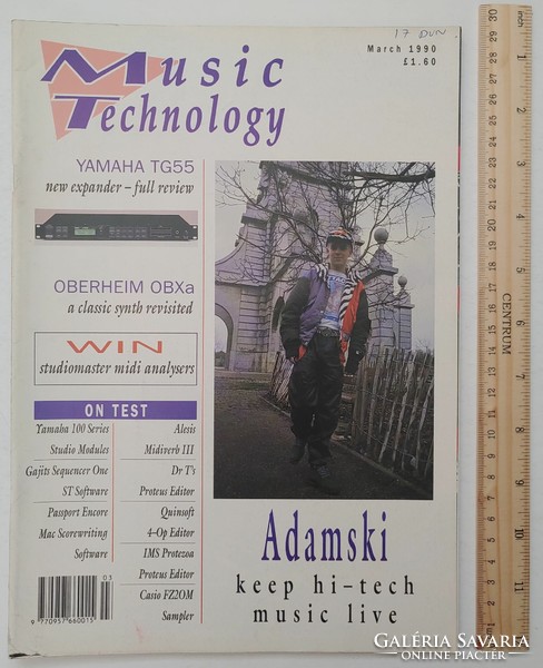 Music Technology magazin 90/3 Adamski