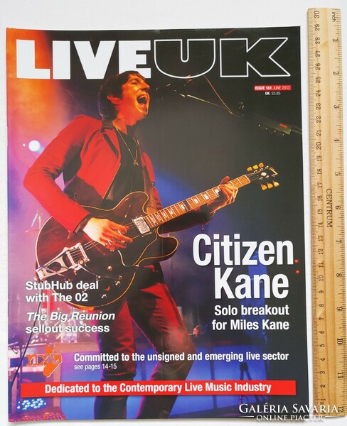Live UK magazin 13/6 Miles Kane