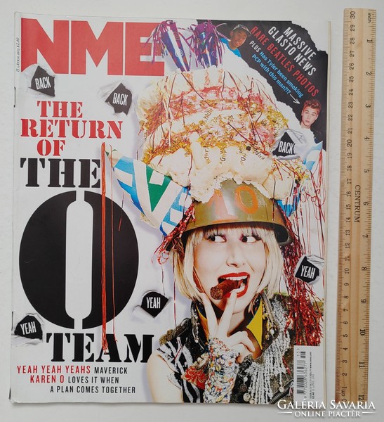 Nme magazin 13/4/13 yeah yeah yeahs beatles bring me the horizon parquet courts hurts alt-j
