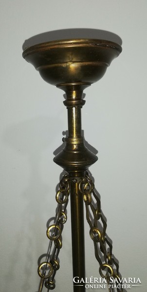 Bécsi szecessziós,jugendstil amplna lámpa,1900k.