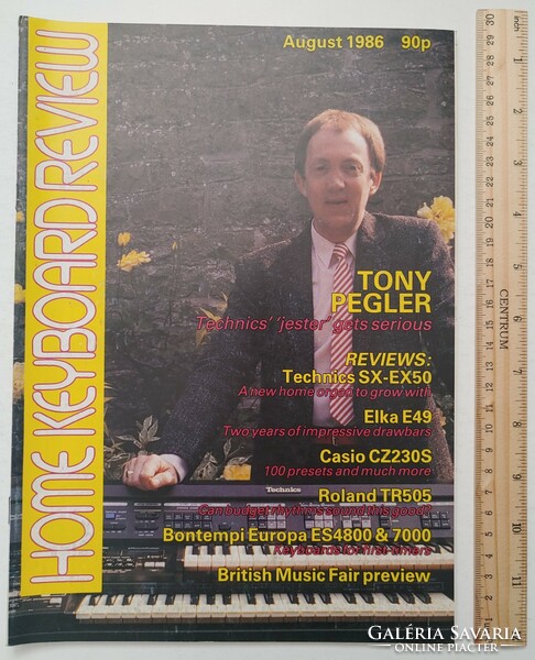 Home Keyboard Review magazin 86/8 Tony Pegler Paul Richards Alan Ashton Chris Giles Peter Holt