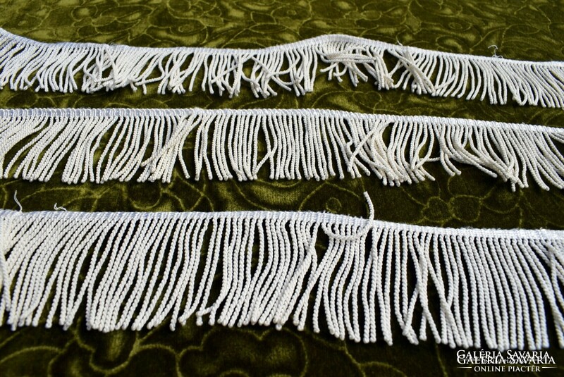 Cotton fringe 2.4 meters 6.5 cm wide knot curtain fringe