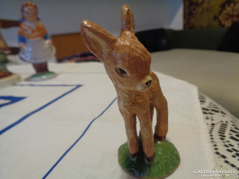 Terracotta deer, 8.5 cm