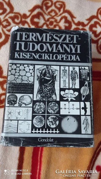 Természettudományi Kisenciklopédia, Gondolat, vintage lexikon, könyv