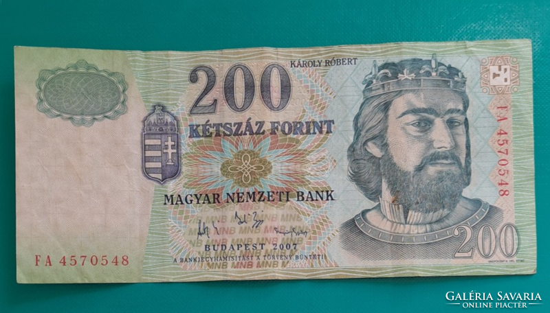 200 Forint 2007.  (85)