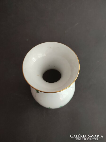 Herendi petrezselyem mintás porcelán váza 24cm - EP
