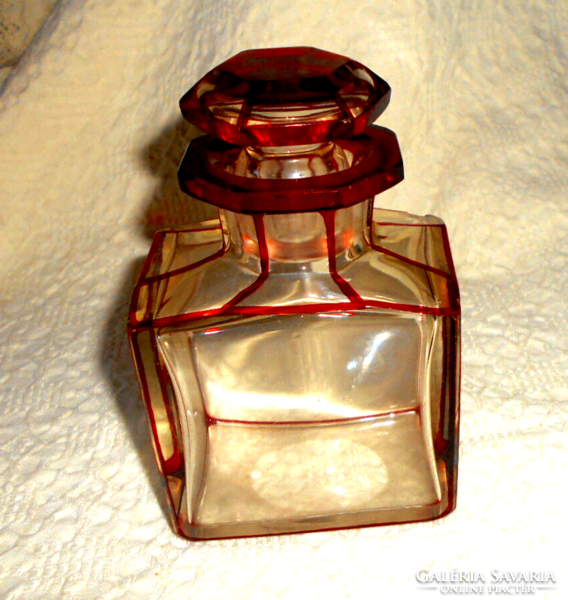 Bider glass bottle with original cap