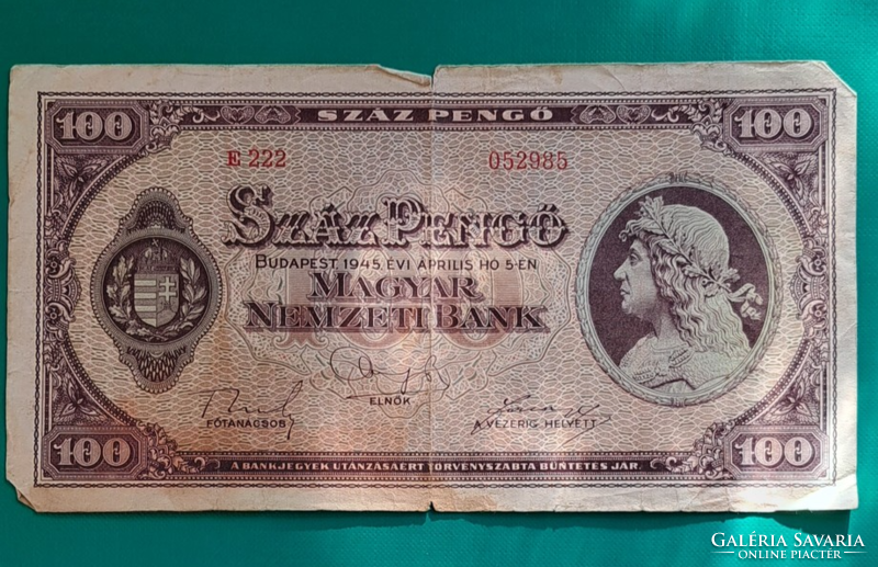 1945. 100 pengő (88)