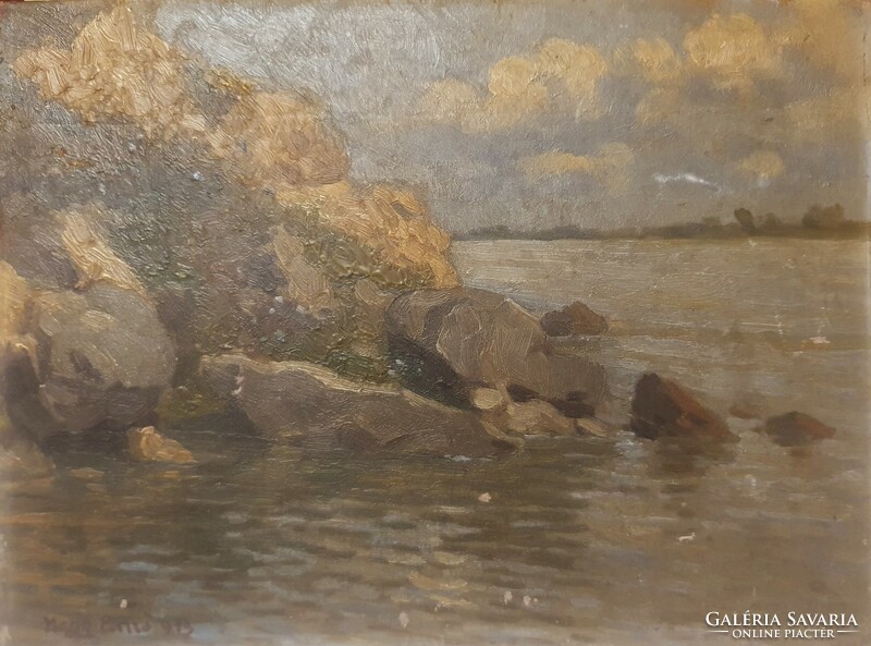 Nagy Ernő 1913 / Sziklás tengerpart