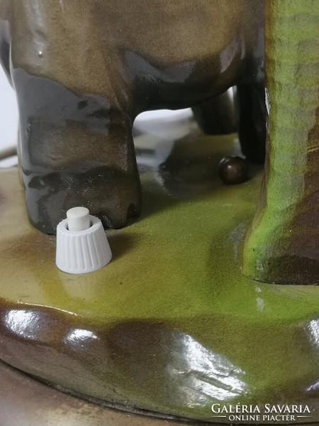 Safari asztali lámpa elefántokkal - 50177