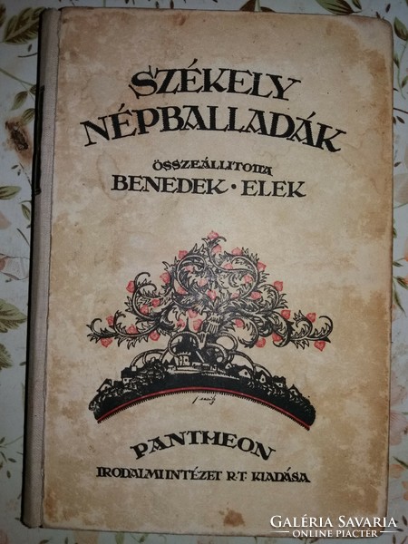Benedek elek: Szekler folk ballads 1st edition !!! According to the pictures, pantheon