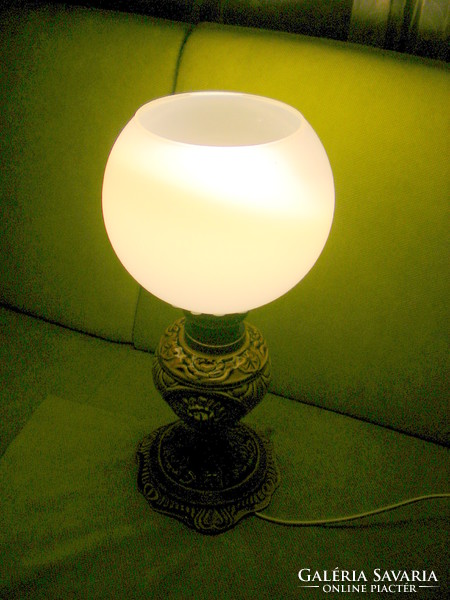Óarany kerámia asztali lámpa