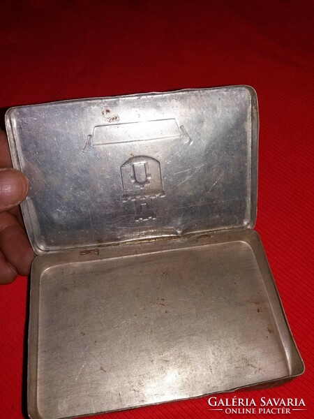 Antik PEST fém szivarkás doboz a képek szerint