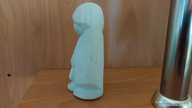 (K) small marbell stone statue approx. 11 cm