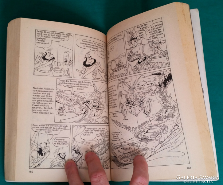 Lustige Taschenbücher 58. : Donald, der Held des Tages - Walt Disney - német nyelvű képregénykönyv