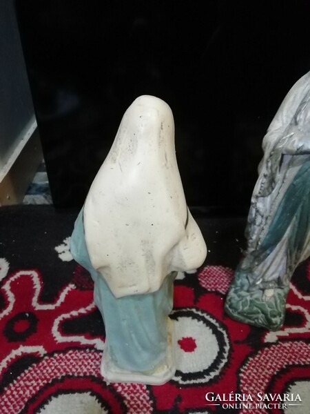 Antik kegytárgy szobor hibátlan állapotban 34 cm magas