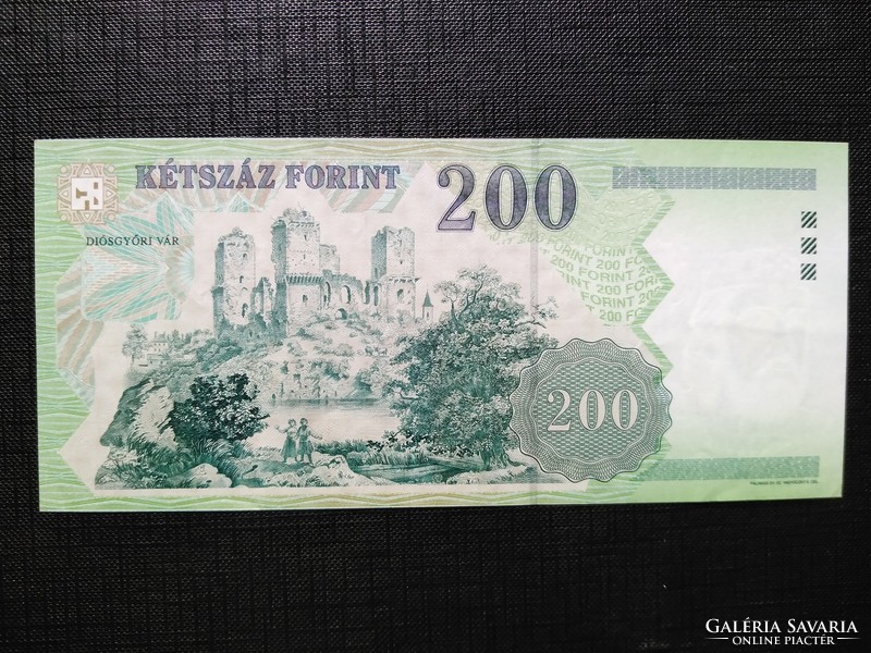 2001 200 Forint FE , Ritka és ropogós állapotban