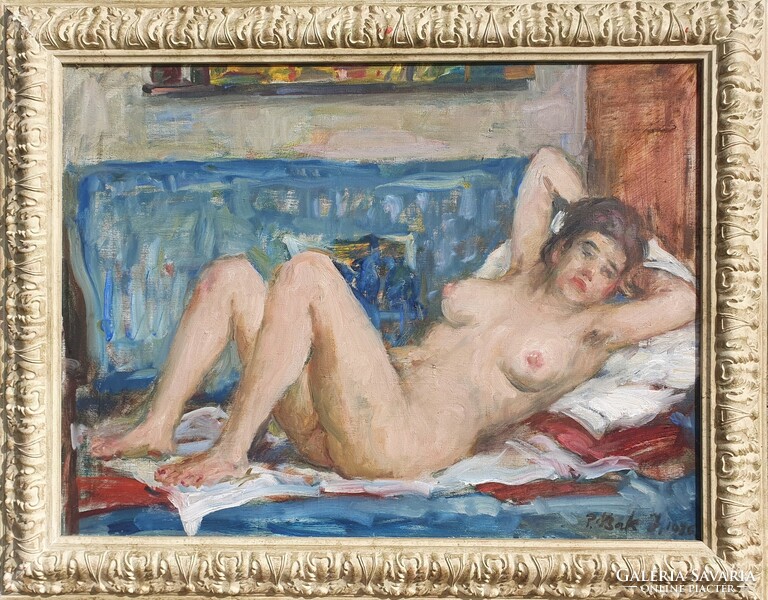 János P. Bak / reclining nude