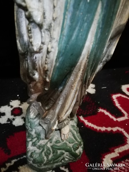 Antik kegytárgy szobor 4. A képeken látható állapotban van 37 cm