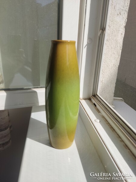 Amano germany vase retro vintage midcentury industrial art green