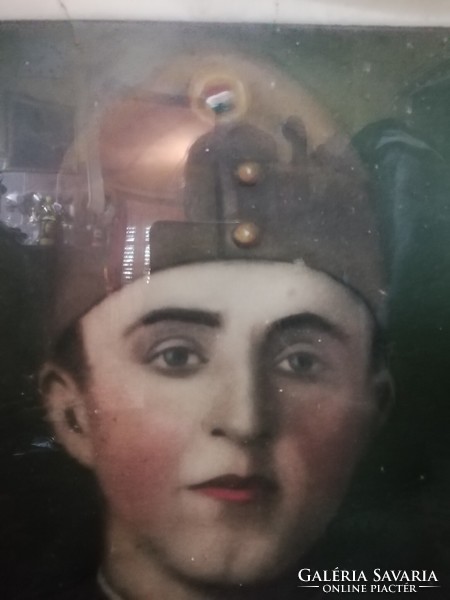 Magyar katona kép 50 cm x 39 cm
