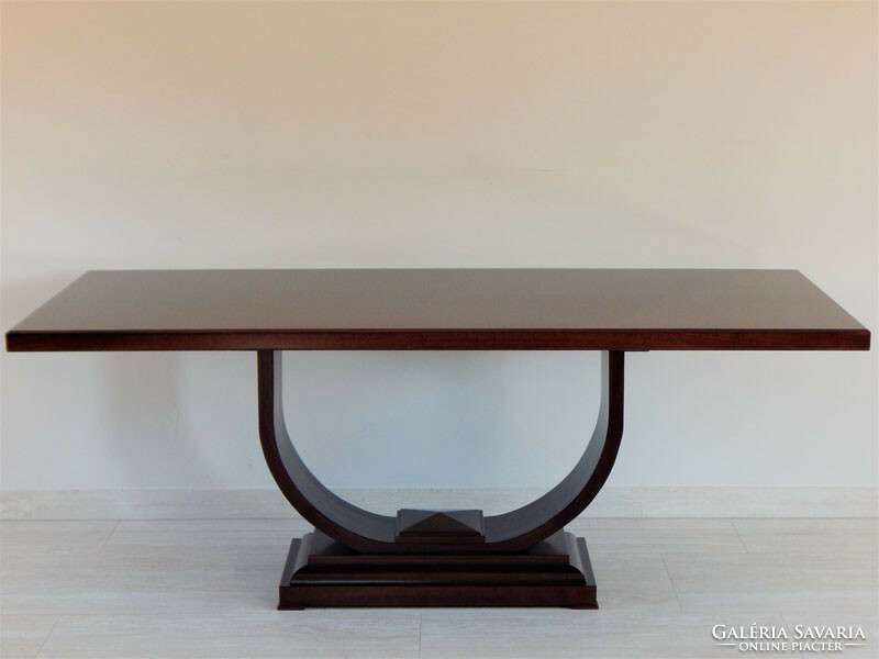Art Deco étkezőasztal – tárgyalóasztal [C-06]