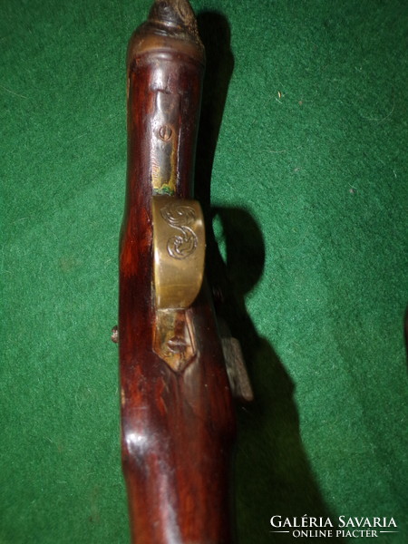 Front-loading pistol with Spanish lock